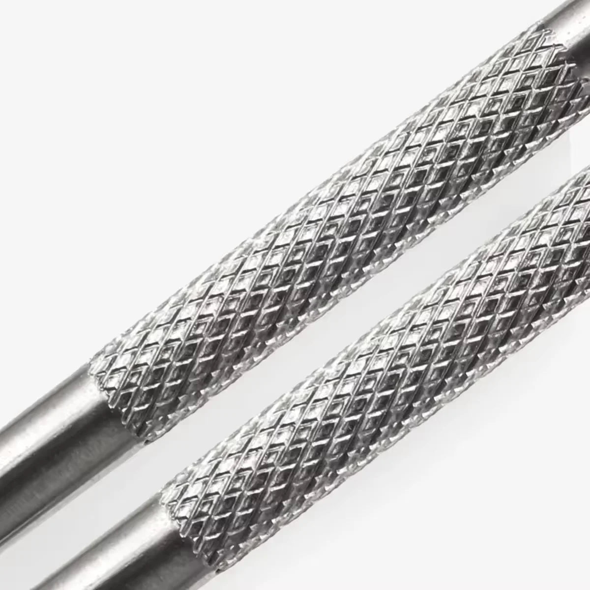 Double-ended Stainless Steel Remover Manicure Sticks Tool Bevelled Nail Grinding File Circle Beveled Head Cuticle Pusher