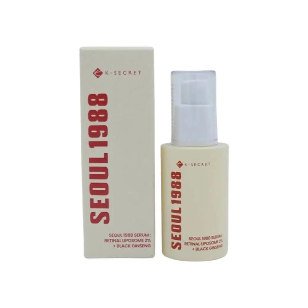 Seoul 1988 Retinol Eye Firming Cream Rice Essence Toner Set Natural Antioxidant Ingredients Suitable for Sensitive Skin