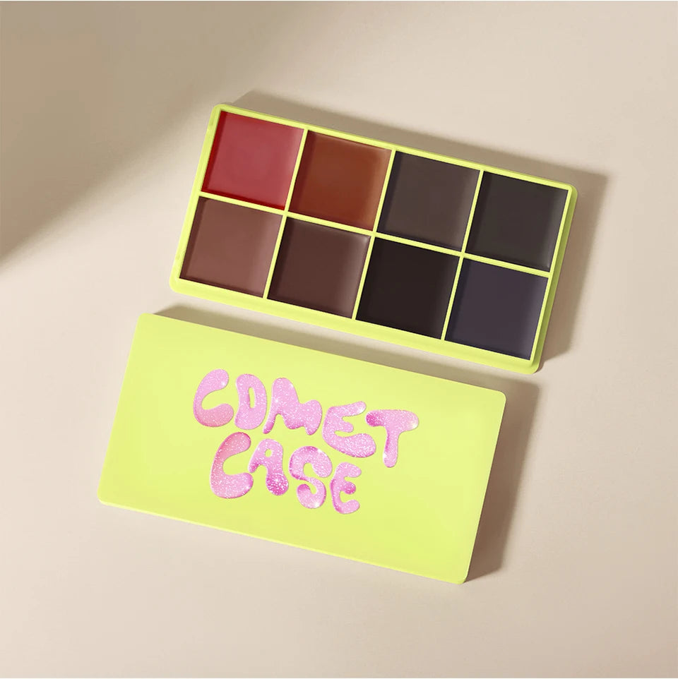 Curve Case Cream Eyebrow Cream Blush Highlighter Palette Matte Shimmer Finishes Shadow Tones Long-Lasting Cosmetics