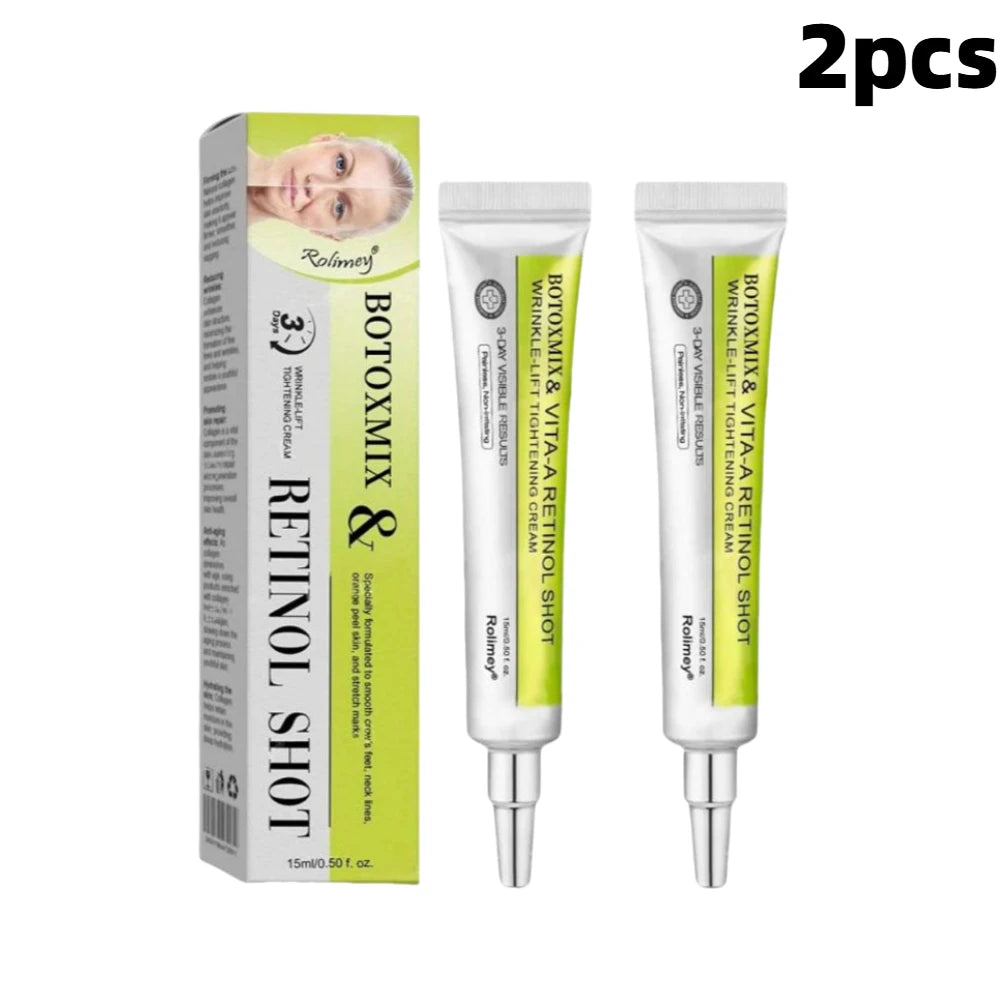 Retinal Shot Tightening Booster Cream - Firming Brightening Hydrating Night Cream For Dry Sensitive Skin Winter Daily Skin Care