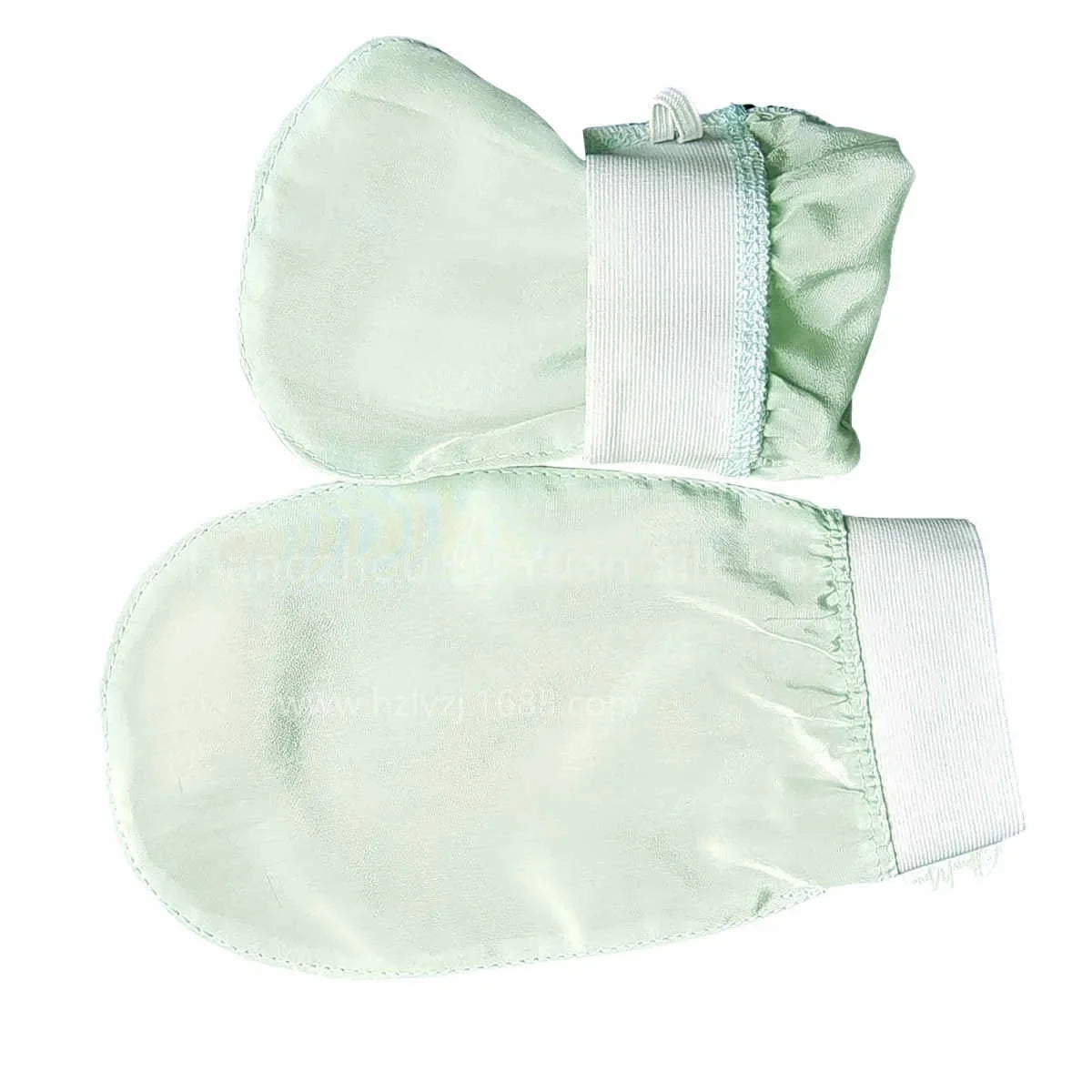 100% Silk Glove for Handcrafted Turkish Skin Peeling Scrubber Bath Sauna Exfoliator  Bath Face Wash Gloves Bathing Accessories
