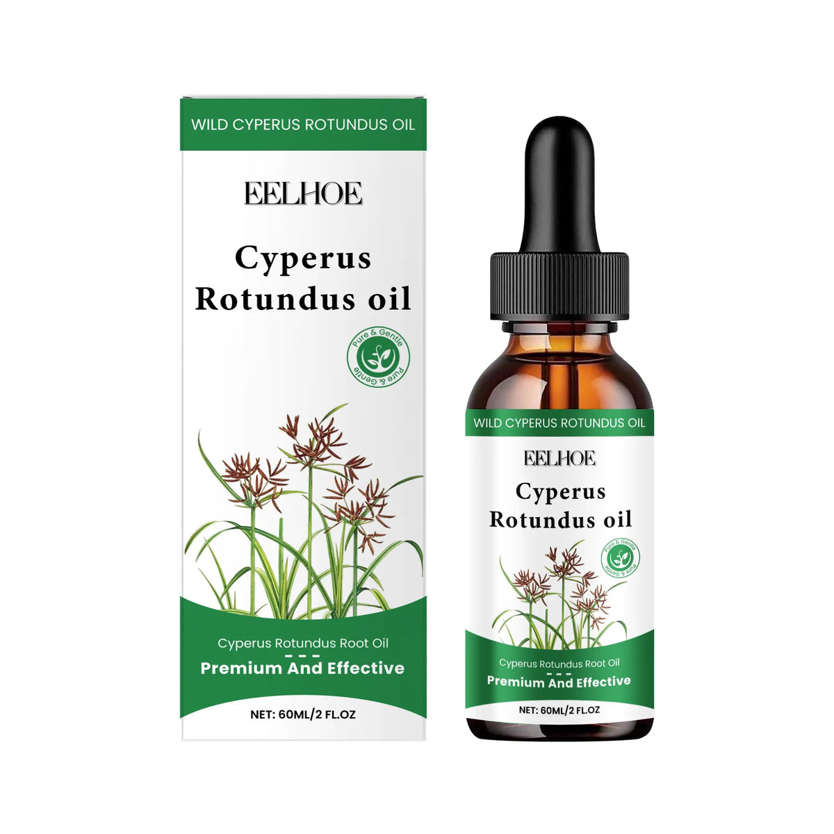60ml Cyperus Rotundus Oil Gentle Hair Removal Care Oil Body Hair Inhibitor Serum Moisturizing Nourishing Natural Cypress Oil New