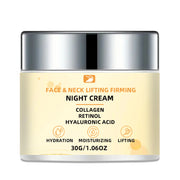 Face & Neck Lifting Firming Night Cream: Firms Face & Neck, Hydrates & Smooths Light Skin. Non-Greasy, Skincare Lovers' Choice