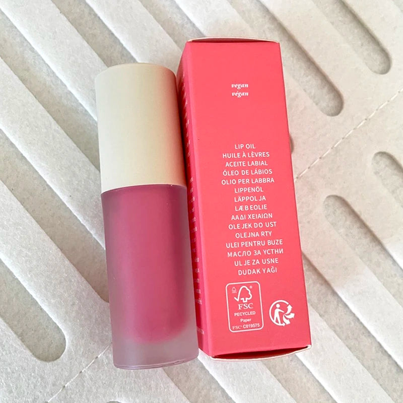 Summer Limited Rho Vanilla Beige LipBalm Moisturizing Transparent Lipstick Set Smooth Soft Tube Mirror Lip Gloss Lip Blum Makeup
