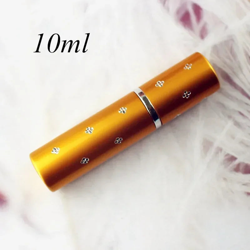 1PC 5ml Small Portable Perfume Bottle 10ml Empty Perfume Atomizer Metal Spray Pump Bottles