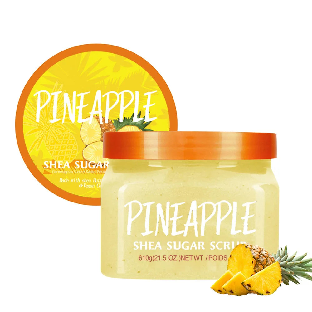 Sugar scrub skin care arbutin sugar salt exfoliating bath salt body scrub
