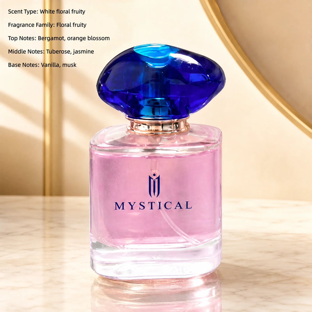 MYSTICAL Womens Perfume Gift Set 4 Piece 30ml Each 120ml Total Cherry Floral Fruity Fragrance Collection for Daily Wear Office Date Night Travel Birthday Gift