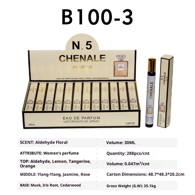 10 pack Brand Perfume Musk Women Perfume Unisex Spray Long Lasting Floral Floral Fruity Light Fragrance Gentleman Gift