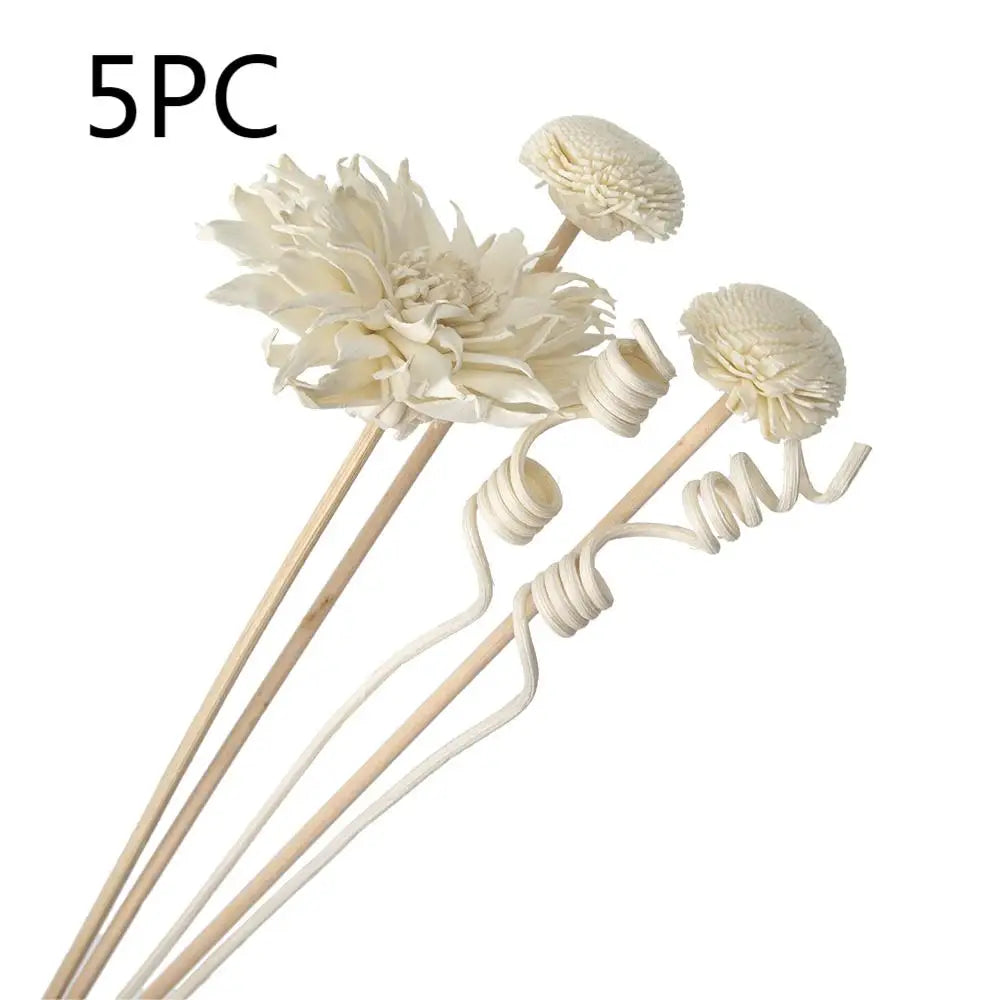 Chrysanthemum Reed Diffuser Sets Artificial Plant Fireless Aroma Vine Combination Desktop Decor Home Fragrance Products