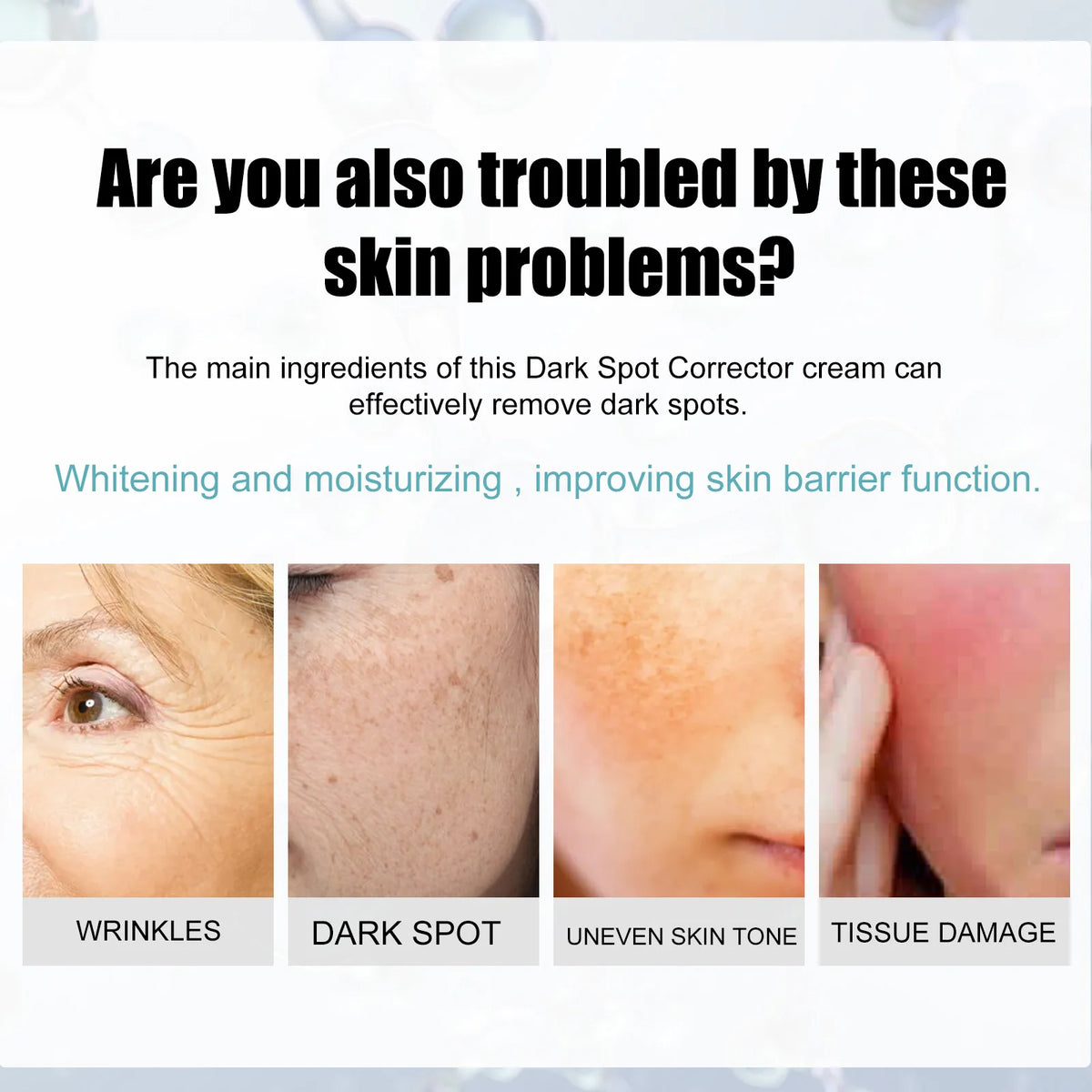 Retinol Whitening And Spot Removing Cream Softens Fine Lines & Wrinkles Repairs Skin Barriers Moisturizing And Brightening Face