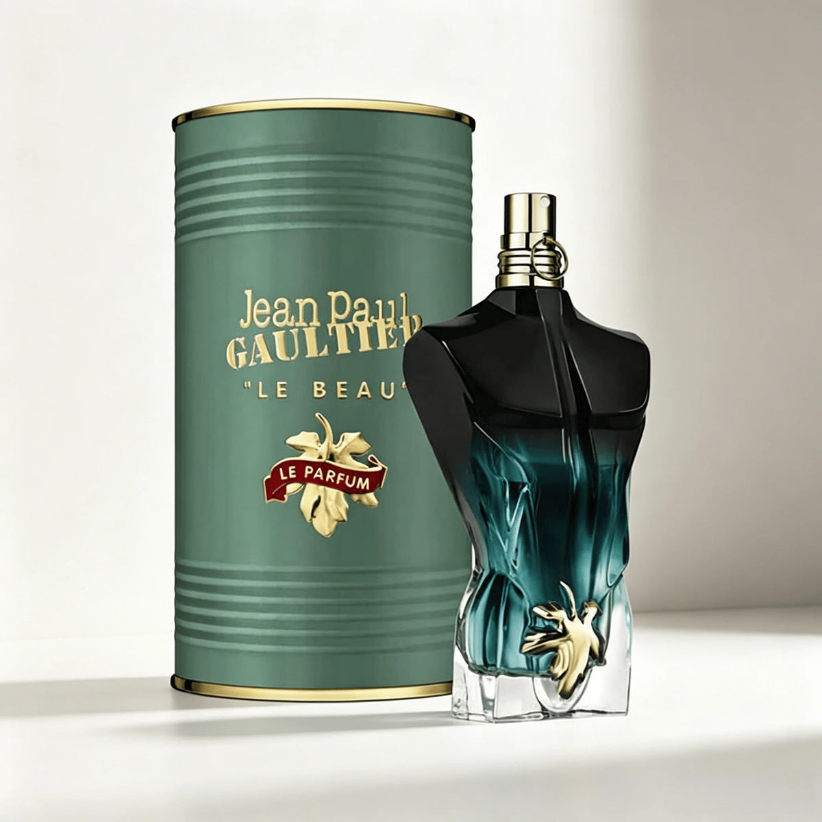 Jean Paul Gaultier Le Male Le Beau Series 3 Styles Perfume Collection for Men Eau De Parfum Long Lasting Fragrance Iconic Torso Shaped Bottle Luxury Cylindrical Metal Gift Can Ideal Birthday Holiday Collector Gift for Husband