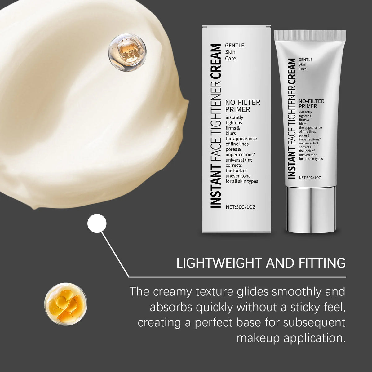 Facial Makeup Primer Firming Skin Reduce Oily Shine Create A Flawless Foundation Enhance Skin Barrier Instant Tighten Face Cream