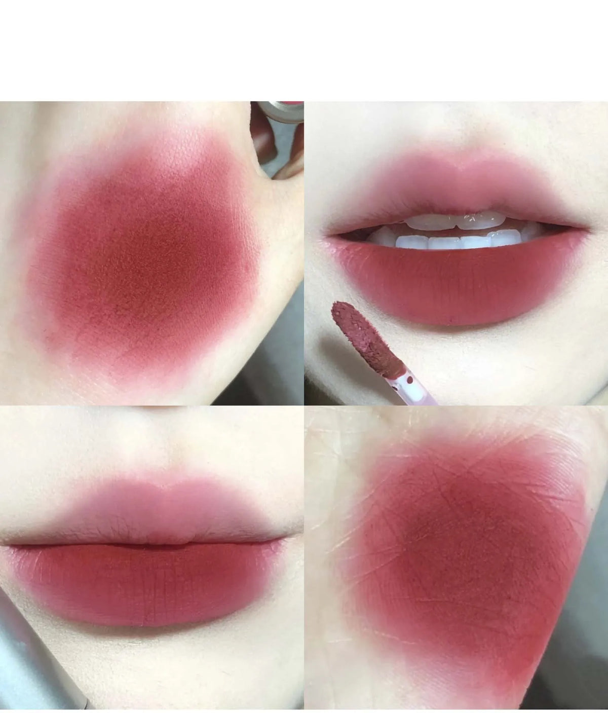 Tube Matte Lipstick, Waterproof and Sweatproof, Does Not Fade Or Remove Makeup, Can Be Used on Both Lips and Cheeks