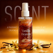 1pc 100ml Portable Vanilla Caramel Food Fragrance Room Spray, Air Freshener，Recommended Gift, Christmas