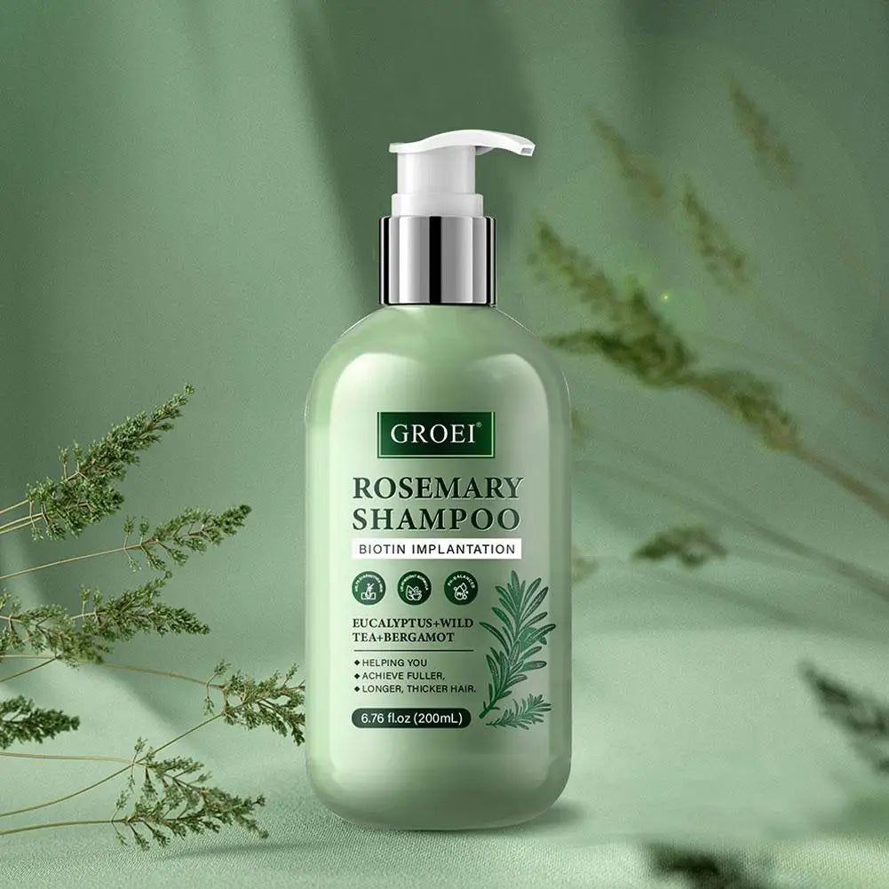 Rosemary Active Nutritional Fortification Shampoo And Hair Conditioner 200ml Formula Gentle Nourishing And Cleansing Scalp