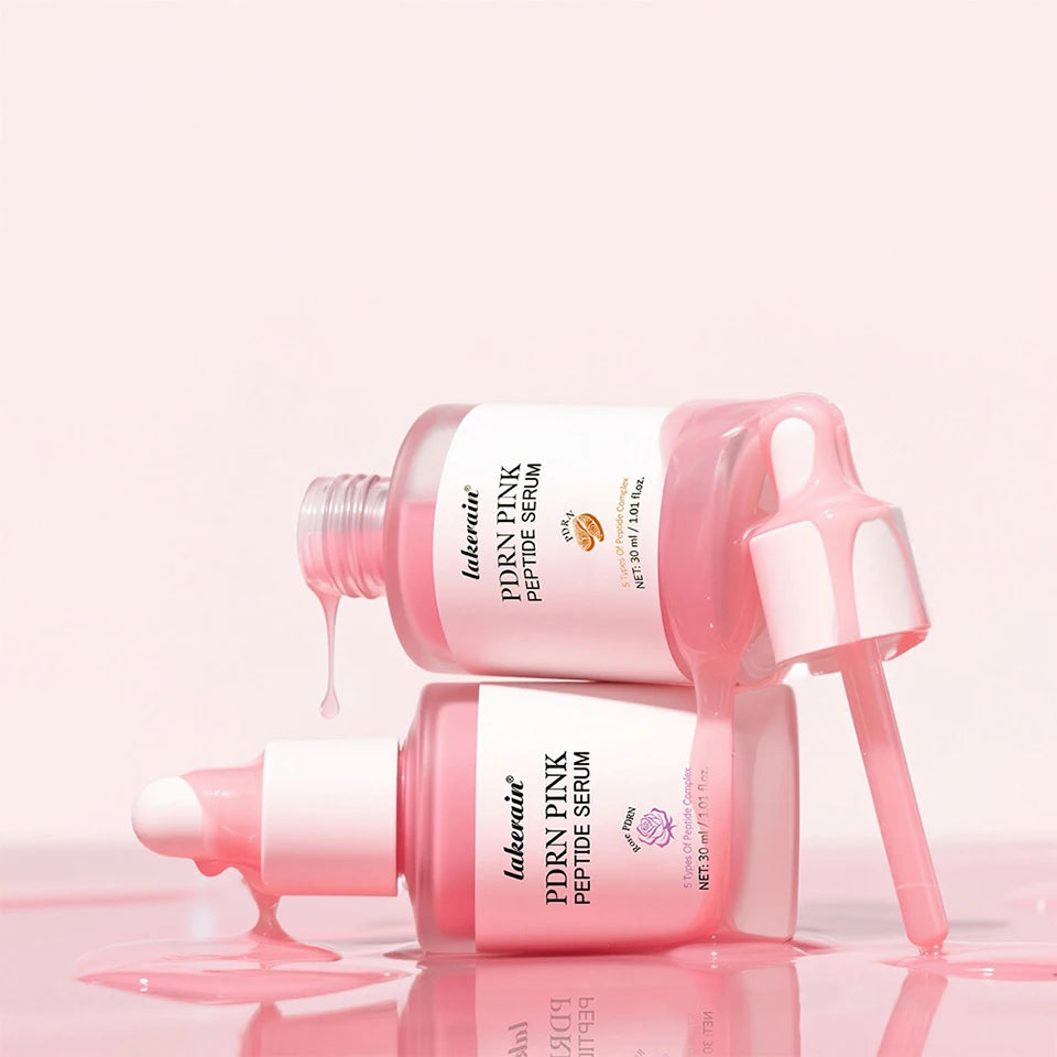 Salmon DNA PDRN Pink Peptide callage Serum Pink Glow Serum Remove Skin Darkness Hydrating Moisturizing Firming Korean Skincare