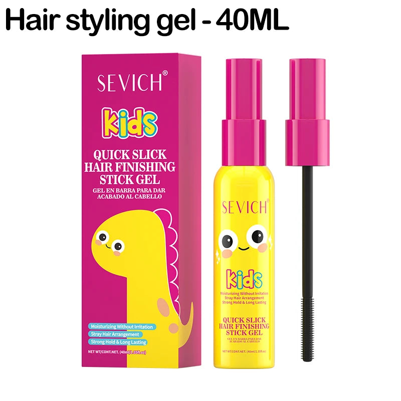 SEVICH Kids Hair Styling Gel Children Broken Hair Arrangement Cream Anti-frizz Braiding Gel Hair Wax Stick Hair Finishing Care