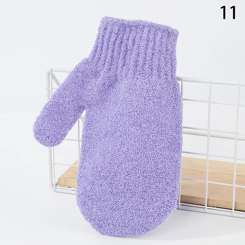 Exfoliating Body Massage Sponge Bath Gloves Skin Bath Shower Wash Cloth Shower Scrubber Back Scrub Moisturizing Spa Skin Gloves
