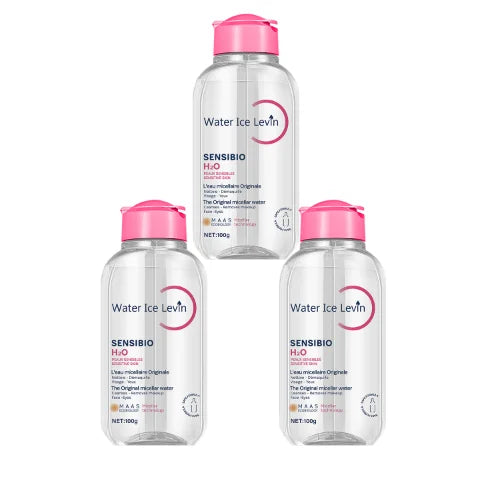 Sensibio H2O The Original Micellar Water for Sensitive Skin，Gently Cleanses, Removes Makeup，Hydrates，with Lactic Acid, Collagen