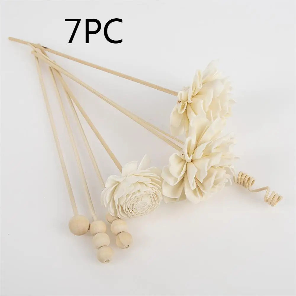 Chrysanthemum Reed Diffuser Sets Artificial Plant Fireless Aroma Vine Combination Desktop Decor Home Fragrance Products