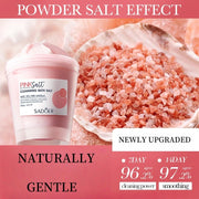 250g Himalayan Pink Bath Salt, Soft Texture, Gently Cleanses the Skin, Fragrance Care for Dates/Commuting/Before Bed, a Must-Have for Autumn and Winter, Suitable for Both Men and Women