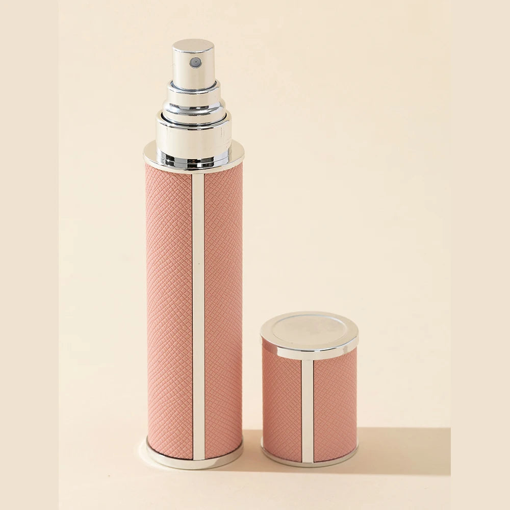 1PC Leakproof 10ml Travel Perfume Atomizer - Portable, Replenishable mini Cologne Dispenser, Glass Inner Bottle