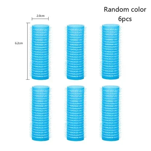 Hair Rollers Self Grip Hook Hair Curlers Heatless Roller Salon Dressing Curlers Jumbo Size Sticky Hair Styling Tools