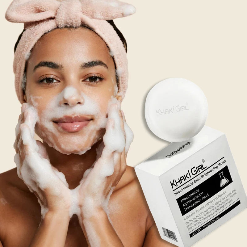 Niacinamide Cleansing Soap Hydrating Body Wash Bar Body Cleansing Ointment Improve Dull Skin Gentle Bath Soap For Men Women New
