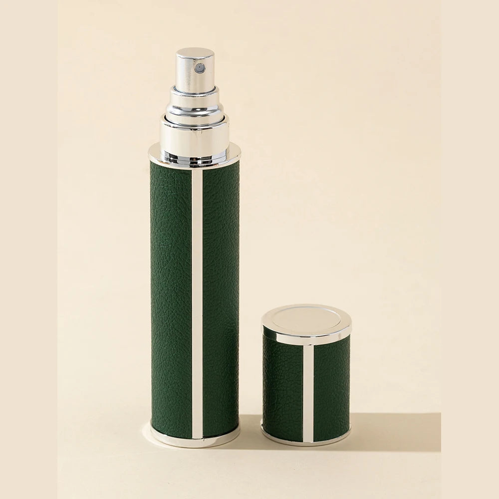 1PC Leakproof 10ml Travel Perfume Atomizer - Portable, Replenishable mini Cologne Dispenser, Glass Inner Bottle
