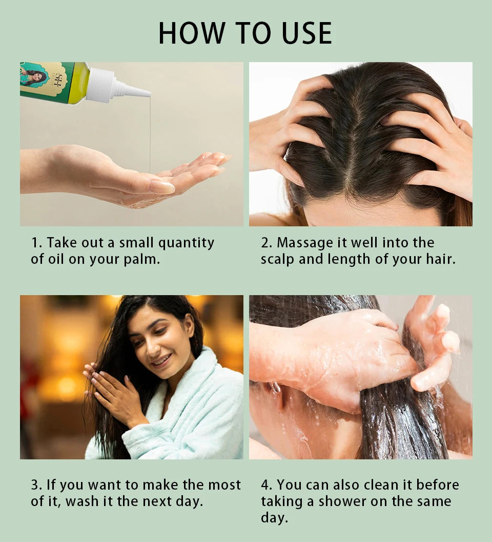 Ayurvedic Hair Growth Oil India Adivasi Organic Hair Growth Serum Anti Hair Loss Fast Regrowth Thicken Oils Hair Growth Products