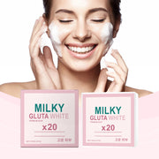 Milk Moisturizing Soap Brighten Skin Increase Skin Elasticity Exfoliate Relieve Chicken Skin Restore Radiance Bright White Soap