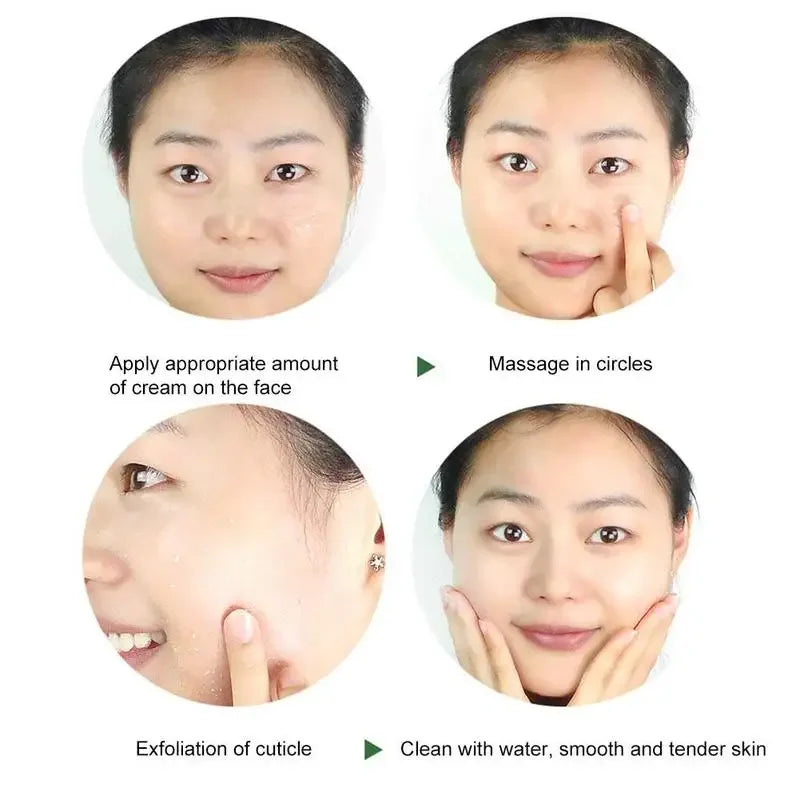 100ml Natural Papaya Exfoliating Cream Scrub Peeling Gel Face Cream Face Body Skin Care Body Moisturizing Hand