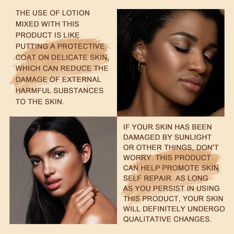 Fake Tan Peptide Serums Liquid Cosmetics Dark Self Tanning Serum Drops Face Body Bronzing Essence For Fine Lines Skin Care