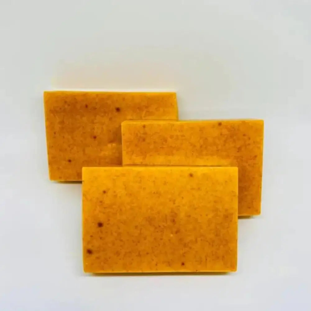1/3/5Pcs Turmeric Kojic Acid Handmade Soap Scrub for Exfoliation, Moisturizing, Deep Cleansing, Spot Removal, Acne Removal