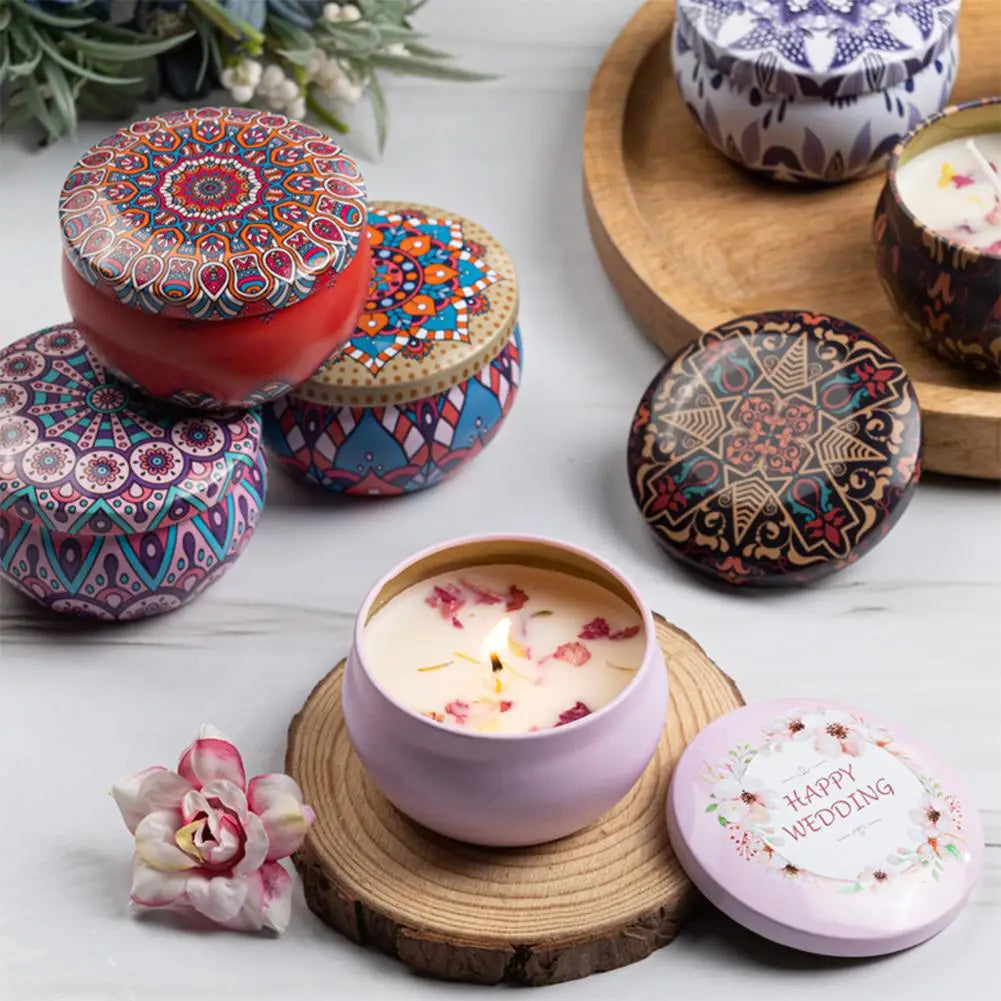Canned Aromatherapy Candles,Niche High-end Valentine's Day Gifts,Dating Floral Fragrances,Indoor Strong Fragrance,Relaxation