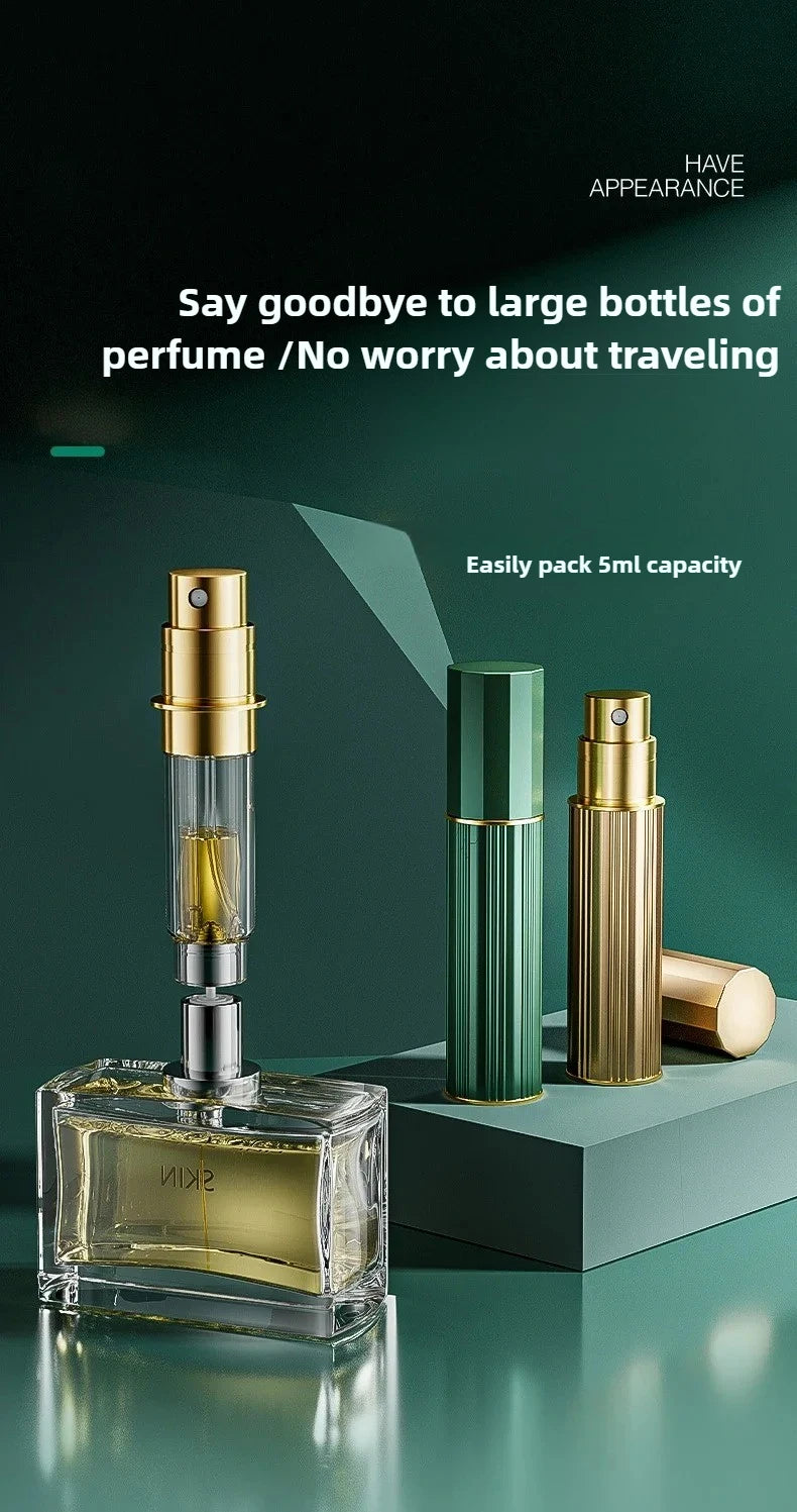 5ML 10ML Mini Bottom Filling Perfume Spray Dispenser Bottles Cosmetic Refillable Spray Atomizer Portable Liquid Container Bottle