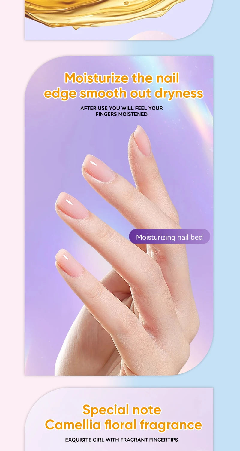 3-in-1 Nail Art Pen Hand Armor Essence Brush Cuticle Pusher Manicure Care Tools Cuticle Oil Pen Dead Skin Cuticle Remover Pen