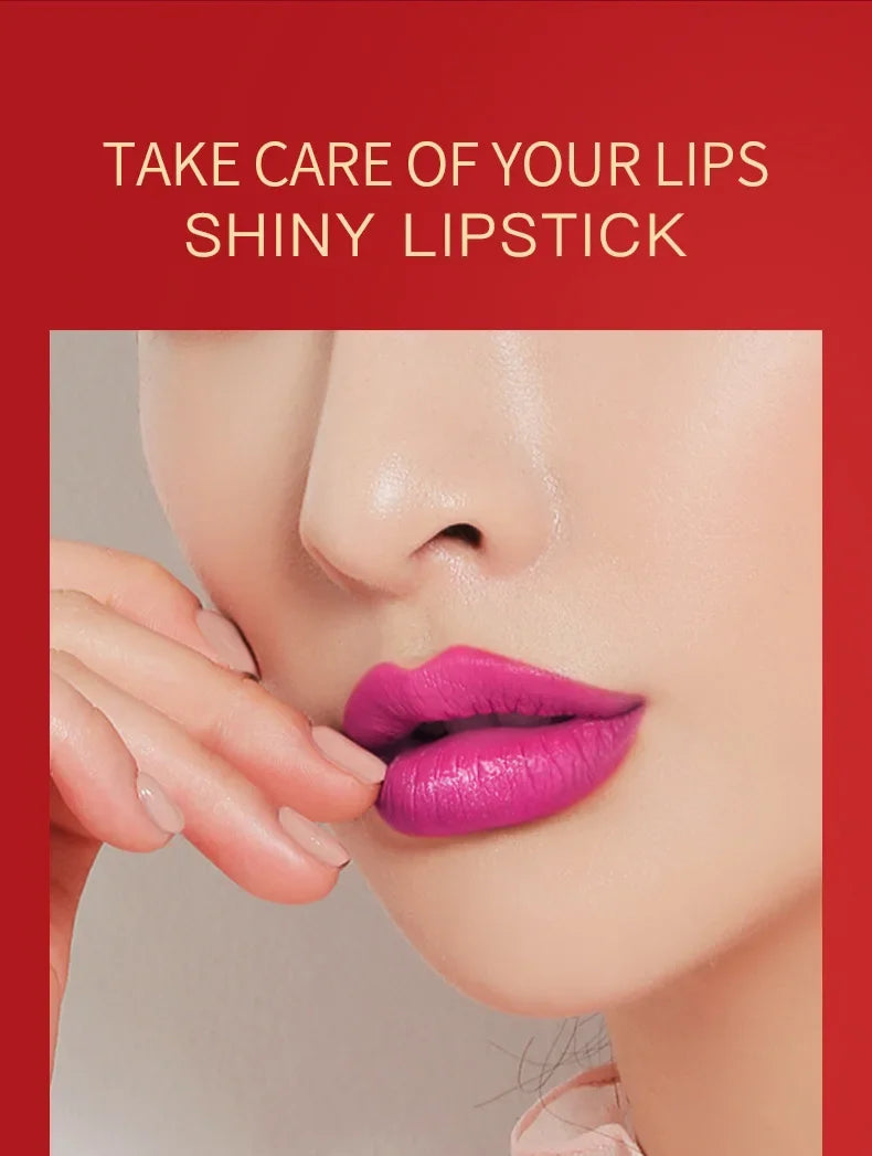 YANQINA Blue Temperature Color Changing Lipstick Waterproof Long-Lasting Non-Fading Non-Transfer Moisturizing Lip Stain Tinted