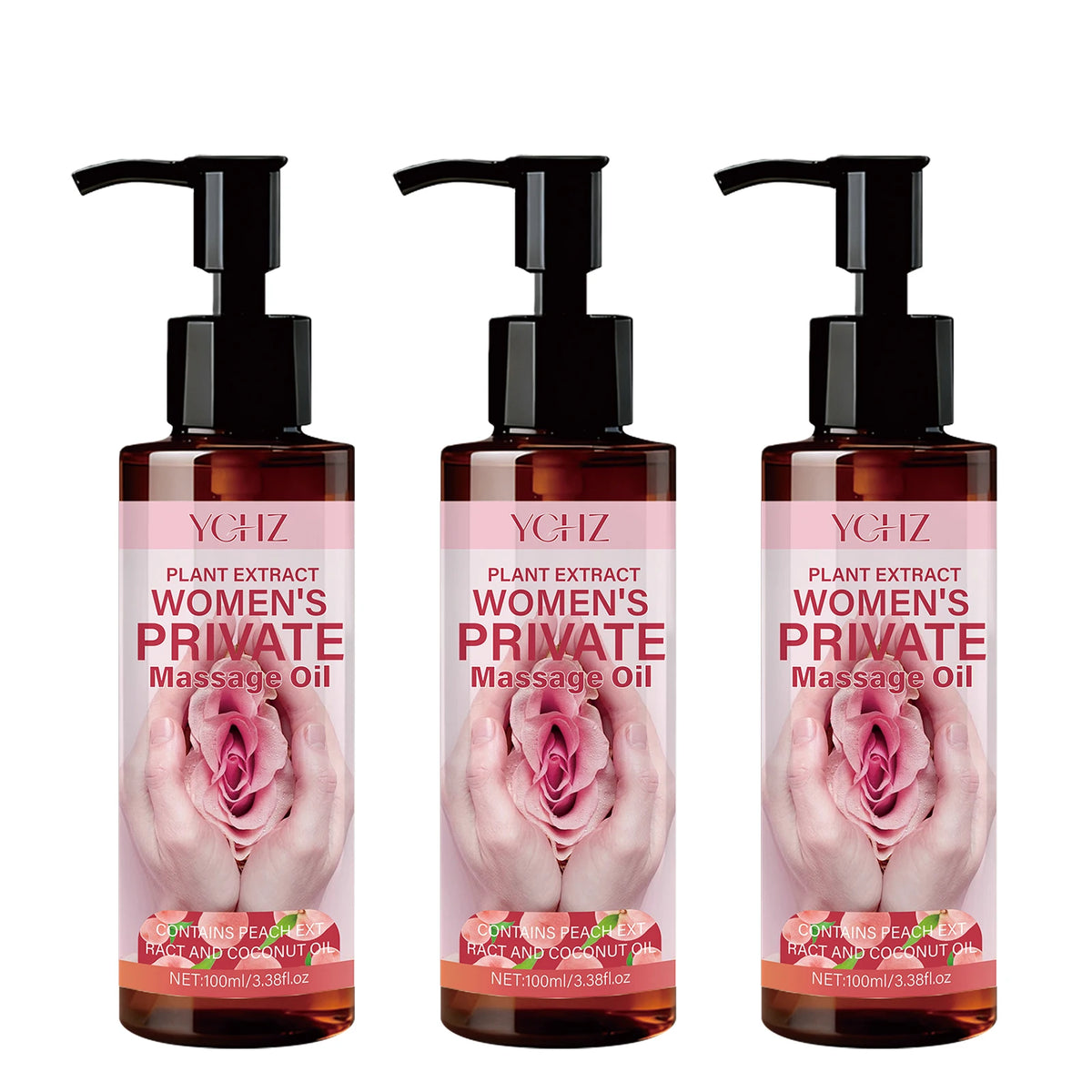 Women's Intimate Massage Oil - Long-Lasting Fragrance, Deeply Moisturizing, Gentle and Non-Irritating, Suitable for All Skin Types, Coconut Scent, Mood-Enhancing, Perfect Gift for Women