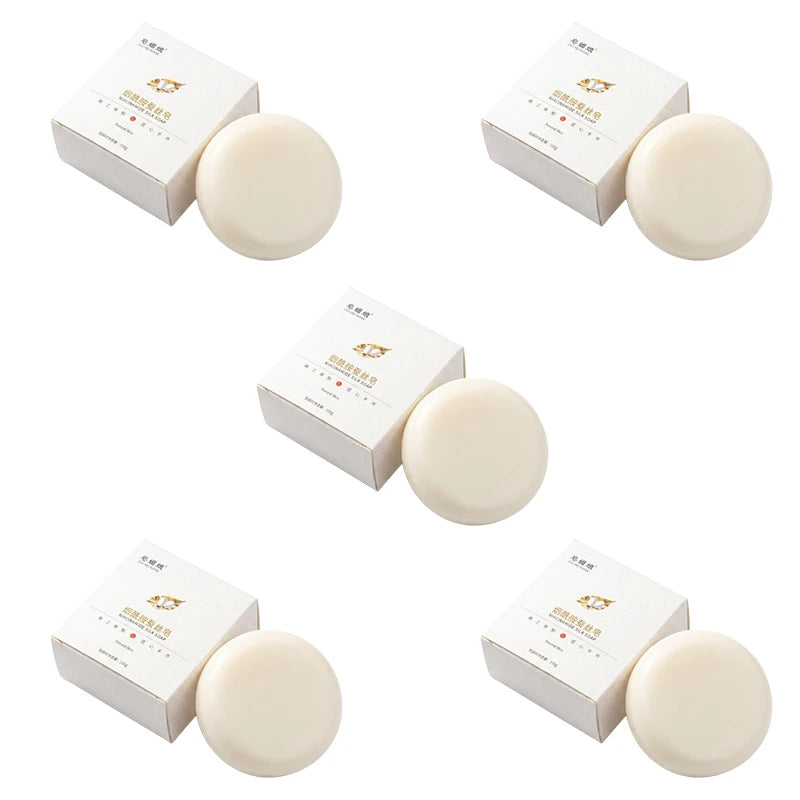 Niacinamide Silk Soap Handmade Cleansing Soap 100g Mild Non Irritating Plant Extracts Suitable For Bathing Cleansing Purposes