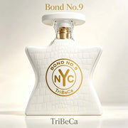 Bond No.9 TriBeCa Unisex Eau De Parfum 100ml Luxury Gourmand Woody Fragrance Long Lasting Perfume Spray Exquisite White Embossed Bottle Gift for Men Women