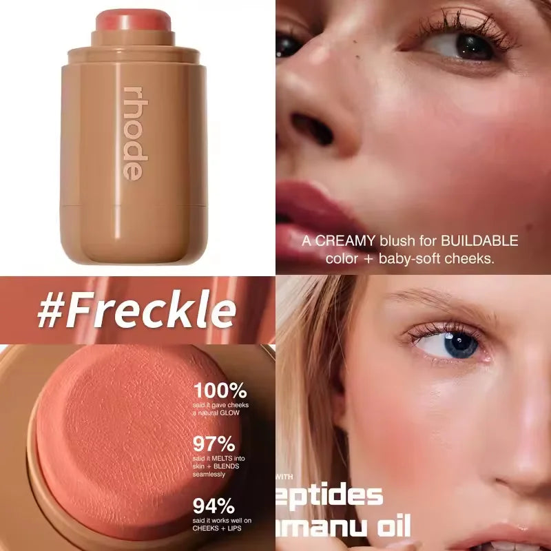 Rhodeskin Lip Gloss Lip Balm Smoothing Lipstick Lines Lasting Nourishing Women Daily Care Makeup Moisturizer Blush Spring Gift
