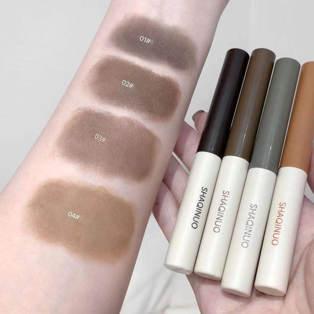 Eyebrow Dye Waterproof Long Lasting Natural Brown Eyebrow Gel Paint Eyebrow Tint Mascara Makeup Brow Enhancer Cream Cosmetics