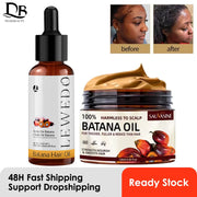 100% Natural Batana Oil Batana Butter Hair Mask Treatment Deep Conditioner for Dry Damaged Hair and Growth Nourishing & Smooth