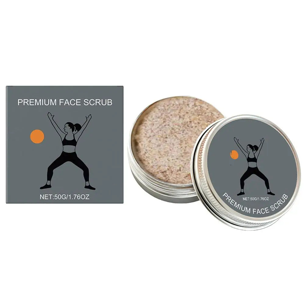 6-in-1 Daily Glow & Moisturize Day Balm, Night Balm & Face Scrub Reduces Acne & Redness, Moisturizing & Repairing Skin Care 50g