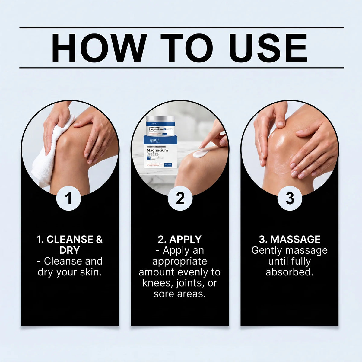 Cooling Body Care Cream Refreshing Skin Moisturizer Daily Massage Lotion for Joint Knee Foot Hip Back Skin Smooth Comfort Care