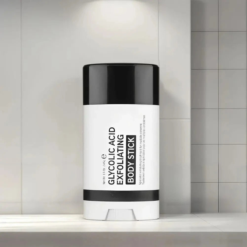 Exfoliating Body Stick Multiple Glycolic Acid Cleaning Long-lasting Moisturizing Nourishing Smoothing Skin Care