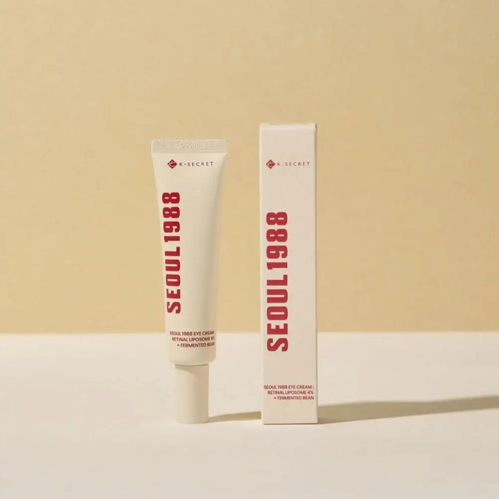Seoul 1988 Retinol Eye Firming Cream Rice Essence Toner Set Natural Antioxidant Ingredients Suitable for Sensitive Skin