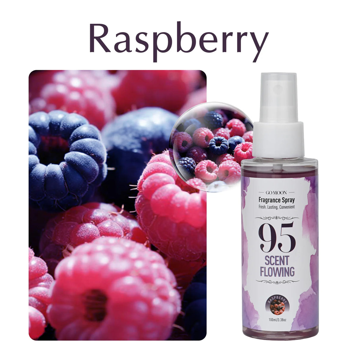 100ml/3.38oz, 10 Scents Fragrance Spray, Quickly Remove Odors, Long Lasting Fragrance, Air Fresh, Suitable for Home, Car, Gifts