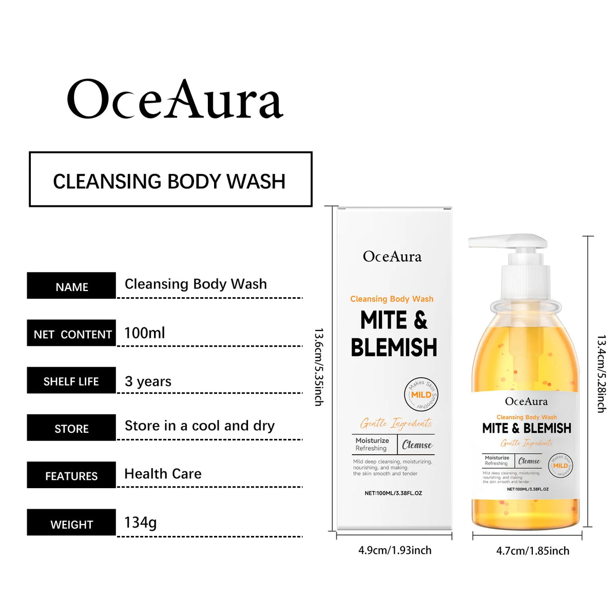 Salicylic Acid Body Wash Cleansing Skin Sweat Eliminating Odor Oil Control Exfoliating Smoothing Softening Foam Shower Gel Slack